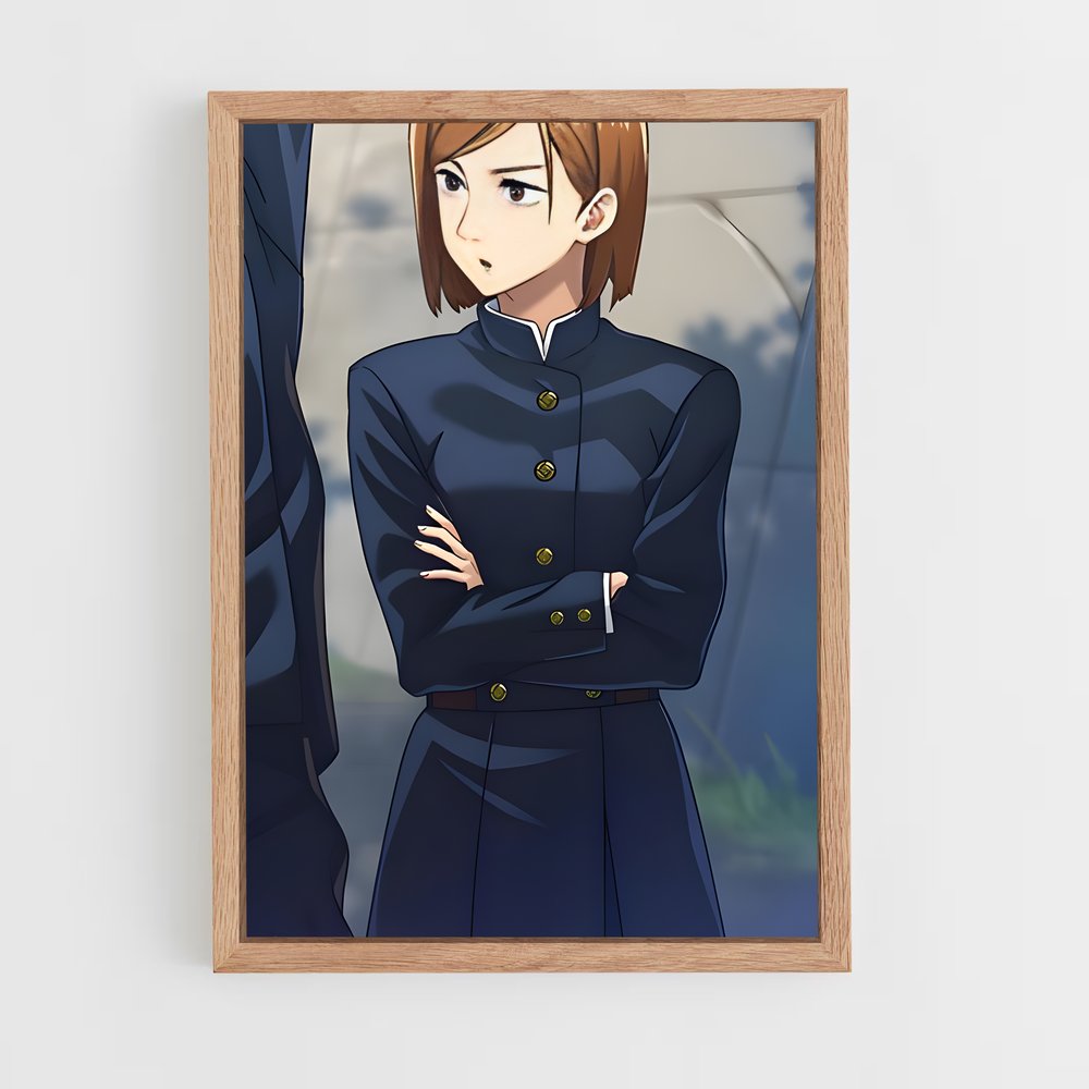 ap-nobara kugisaki-7 cadre Bois clair