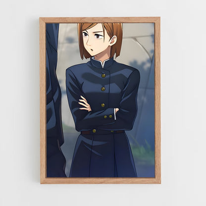 ap-nobara kugisaki-7 cadre Bois clair