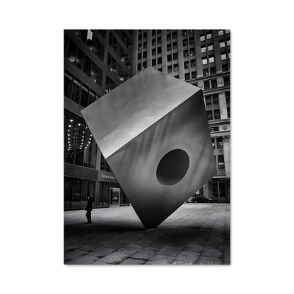 Poster Red Cube Revolution
