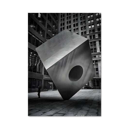 Poster Red Cube Revolution
