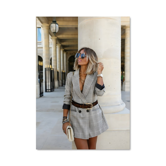Poster Chic & Plaid