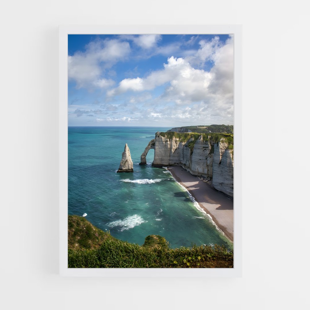 ap-normandy beaches-3 cadre Blanc