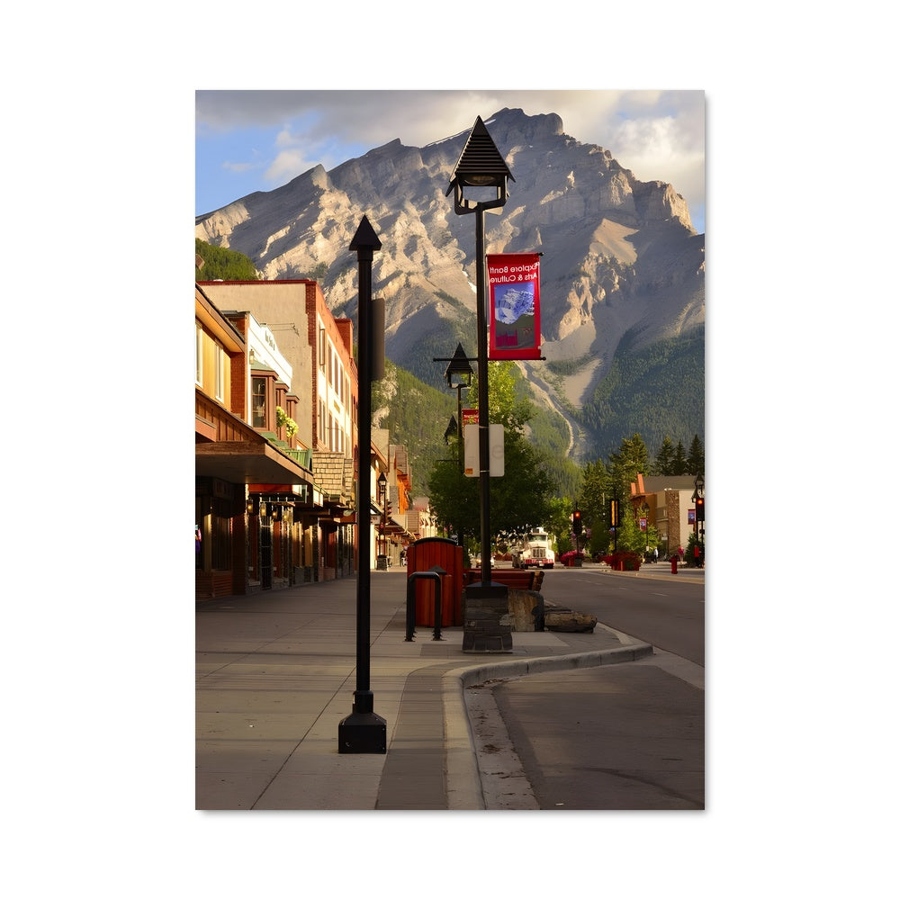 Poster Chemin des Montagnes