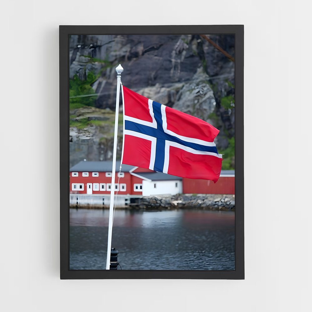 ap-norway flag-1 cadre Noir