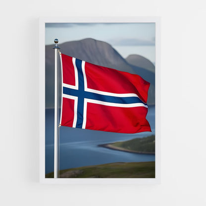 ap-norway flag-2 cadre Blanc