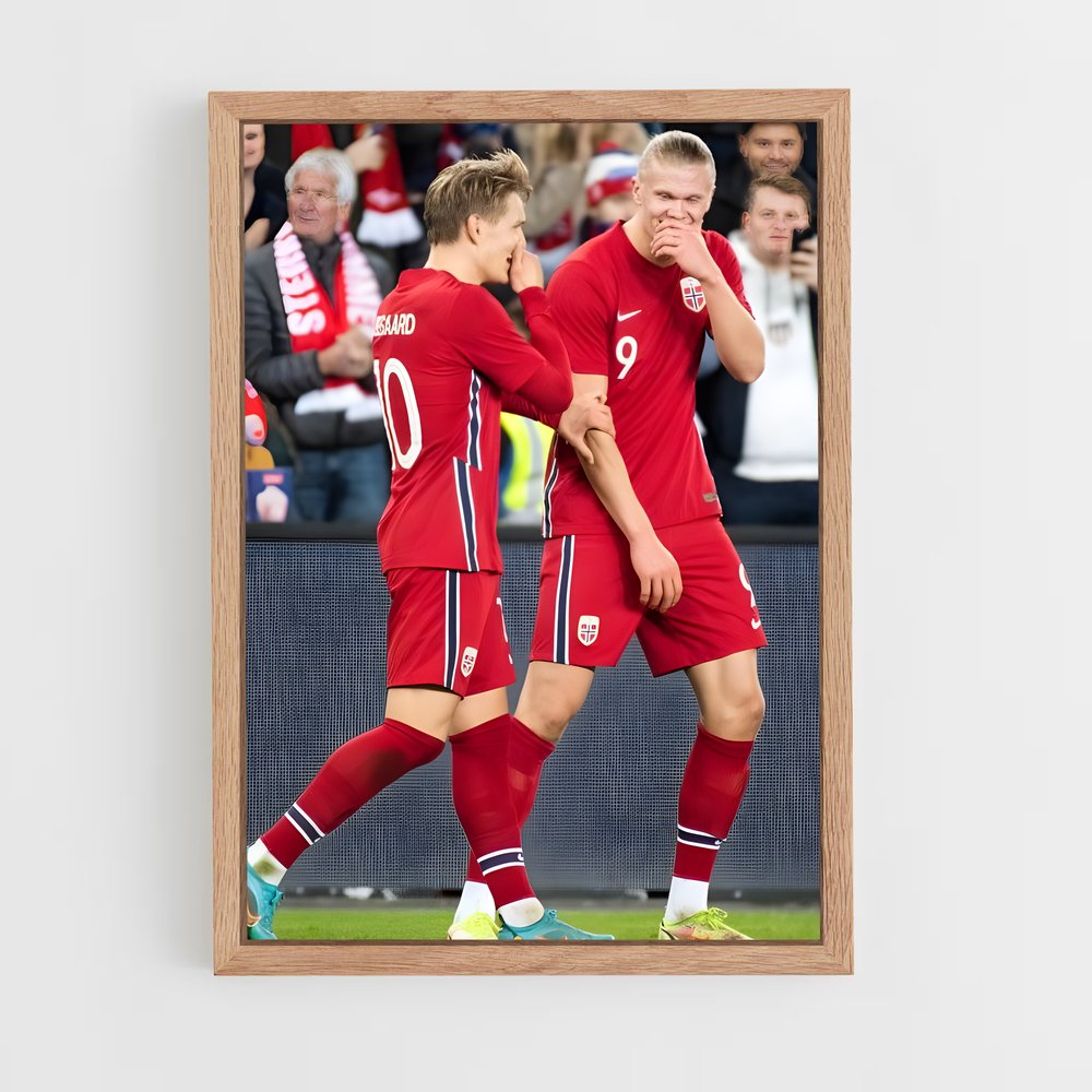 ap-norway national football team-1 cadre Bois clair