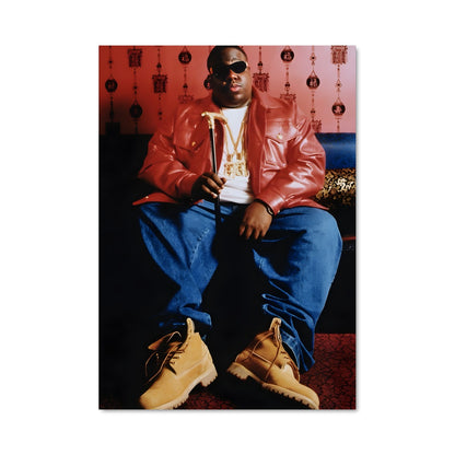 Poster King in Pink
