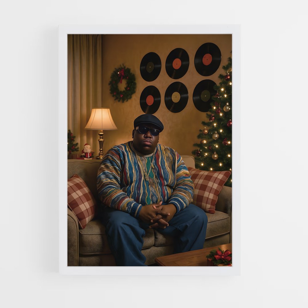 ap-notorious b.i.g.-3 cadre Blanc