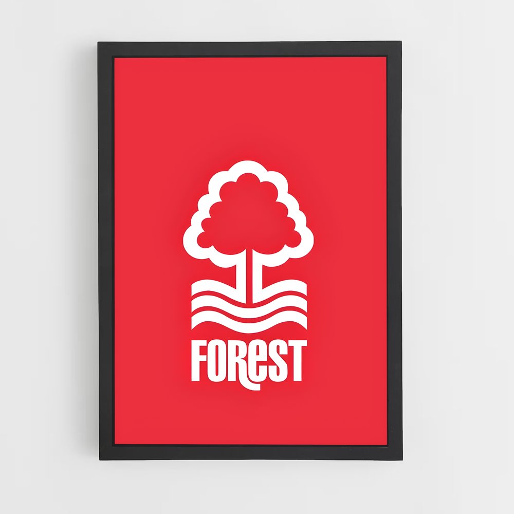ap-nottingham forest fc-6 cadre Noir