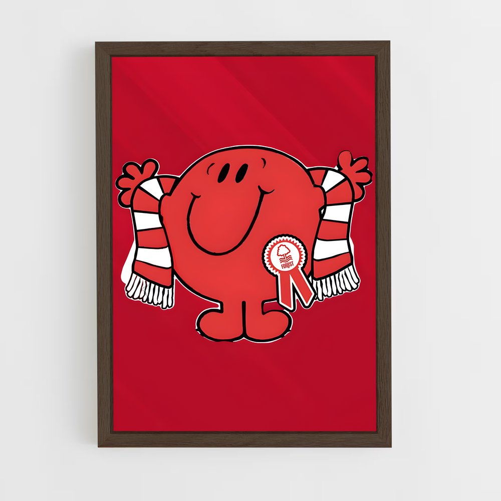 ap-nottingham forest fc-7 cadre Bois foncé