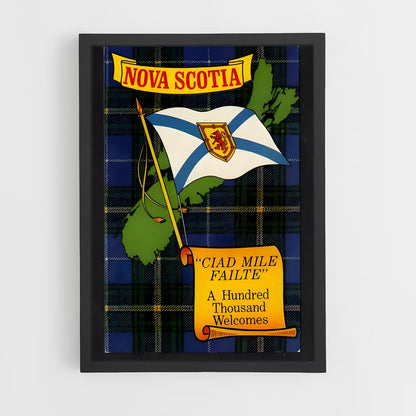 ap-nova scotia flag-1 cadre Noir