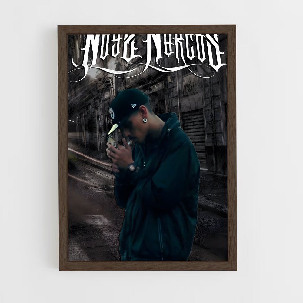 ap-noyz narcos-6 cadre Bois foncé