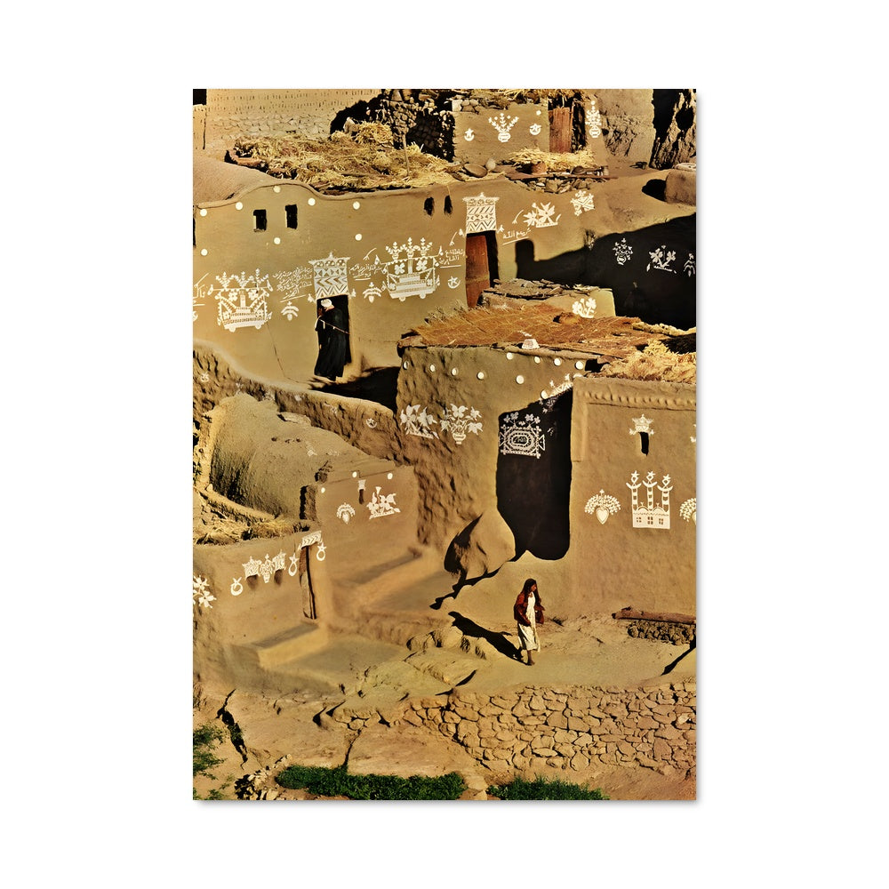 Poster Oasis Nubienne