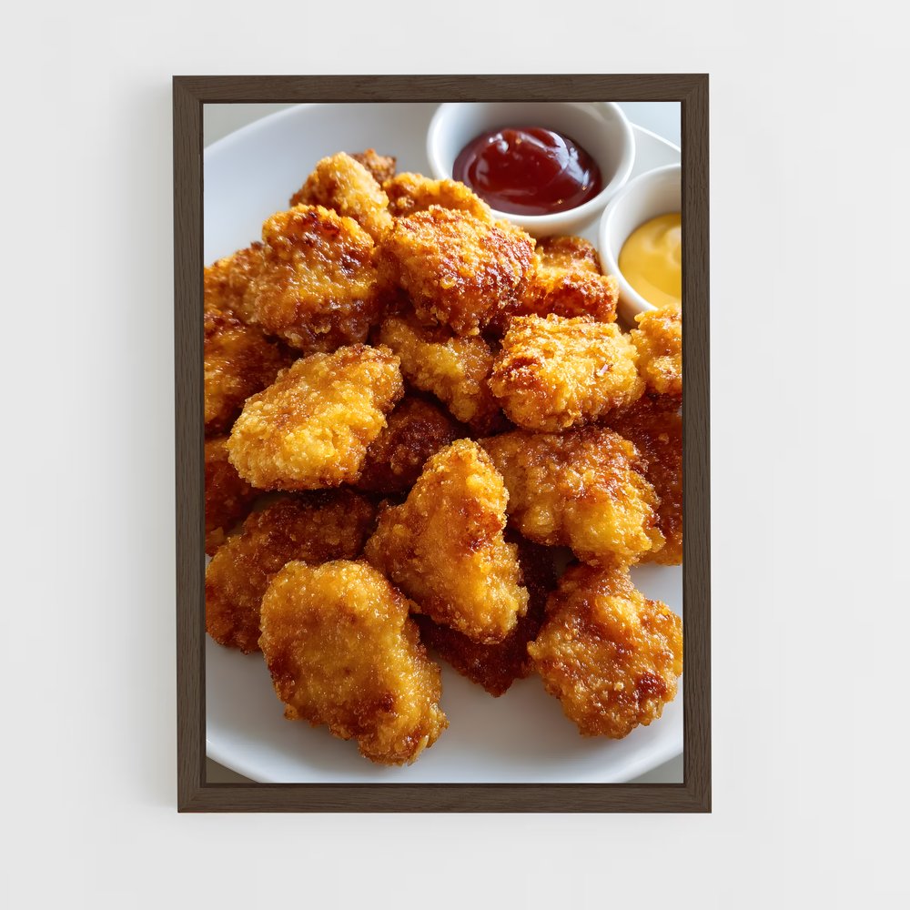 ap-nuggets-2 cadre Bois foncé