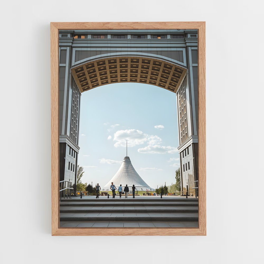 ap-nur sultan-1 cadre Bois clair