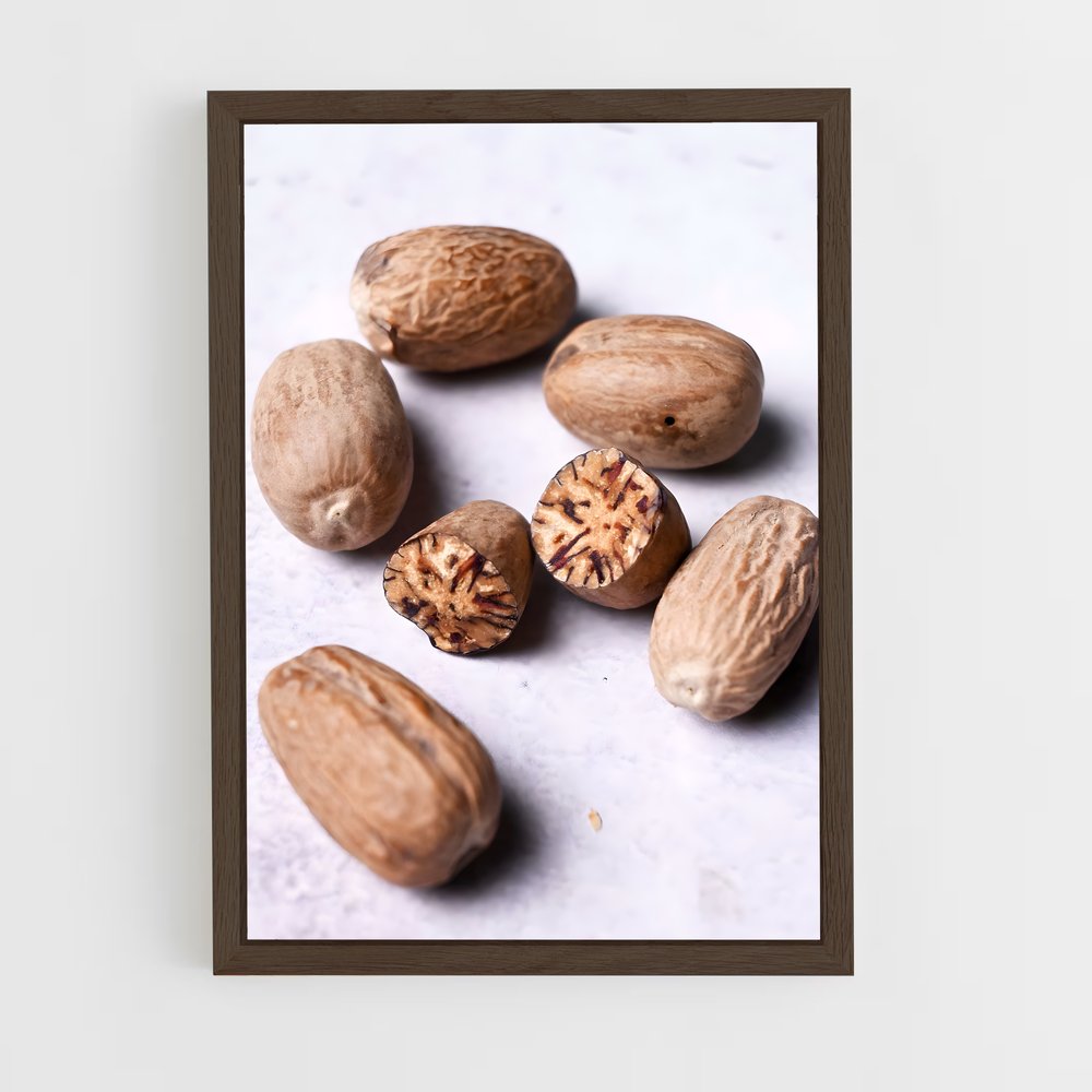 ap-nutmeg-3 cadre Bois foncé