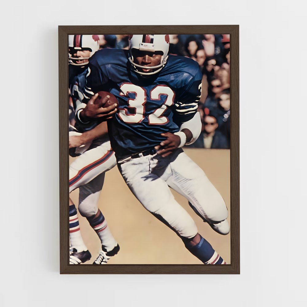 ap-o.j. simpson-1 cadre Bois foncé