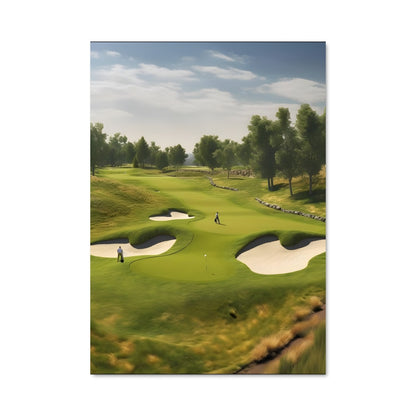 Poster Swing au Oakmont