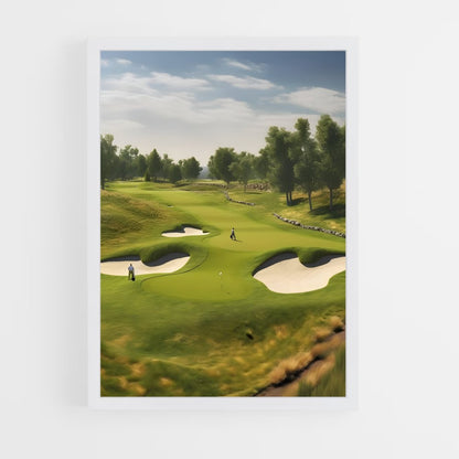ap-oakmont country club-2 cadre Blanc