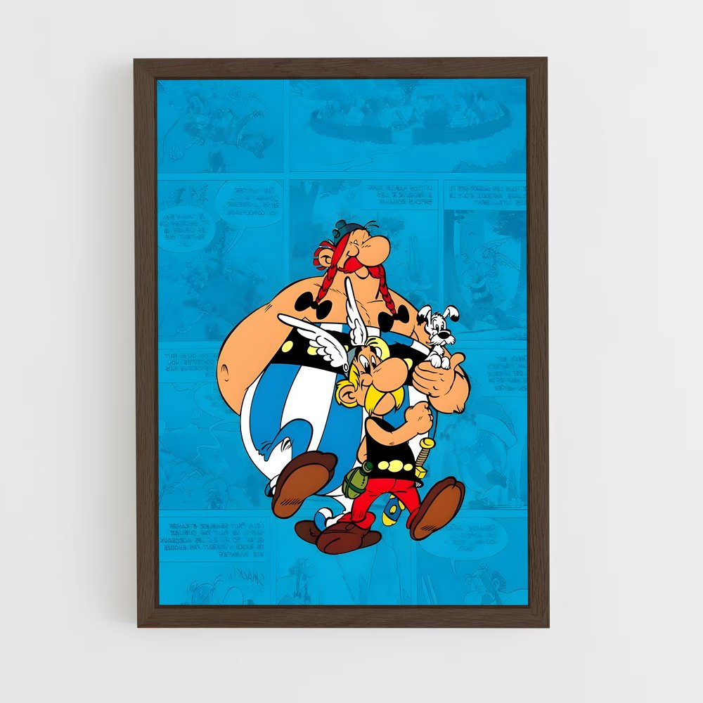 ap-obelix-2 cadre Bois foncé