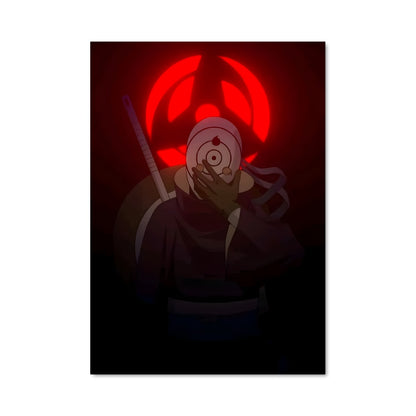 Poster Obito en Lumière Rouge