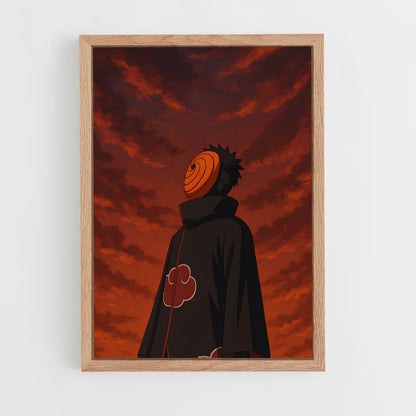 ap-obito uchiha-2 cadre Bois clair
