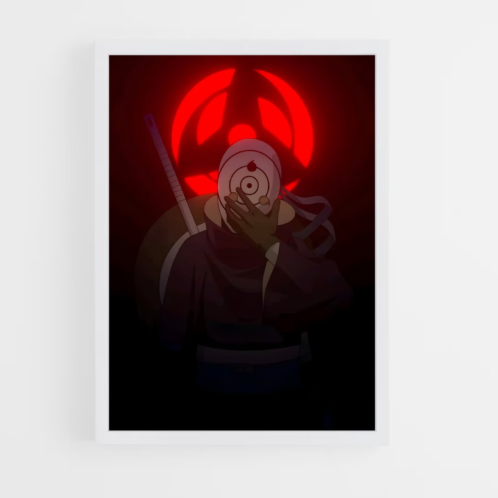 ap-obito uchiha-4 cadre Blanc