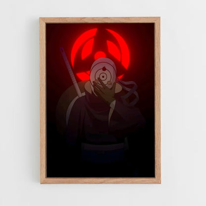 ap-obito uchiha-4 cadre Bois clair