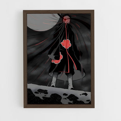 ap-obito uchiha-7 cadre Bois foncé