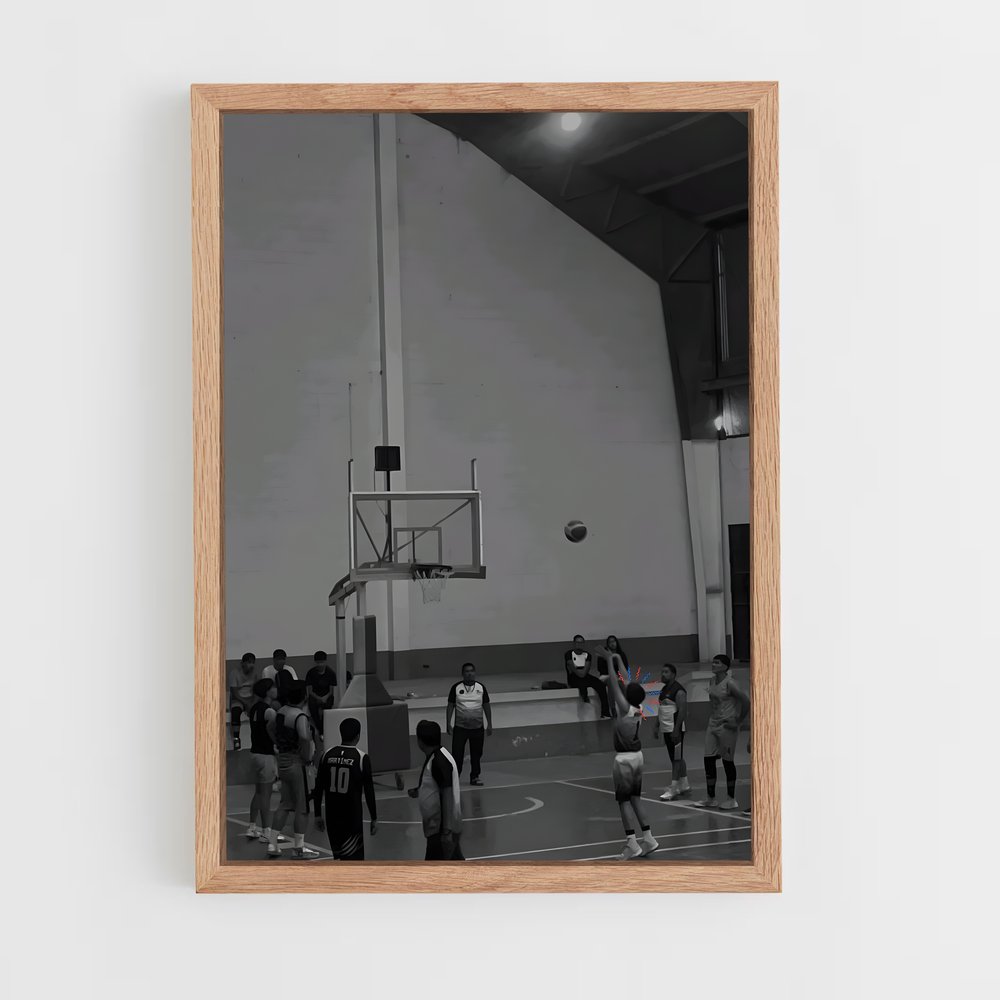 ap-obradoiro basketball-6 cadre Bois clair