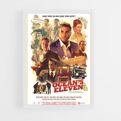 ap-oceans eleven-3 cadre Blanc