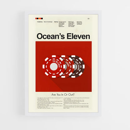 ap-oceans eleven-8 cadre Blanc