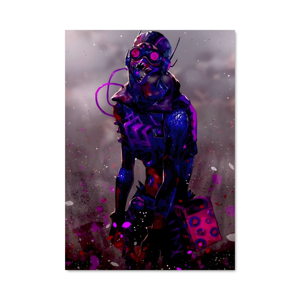 Poster Spectre Écarlate