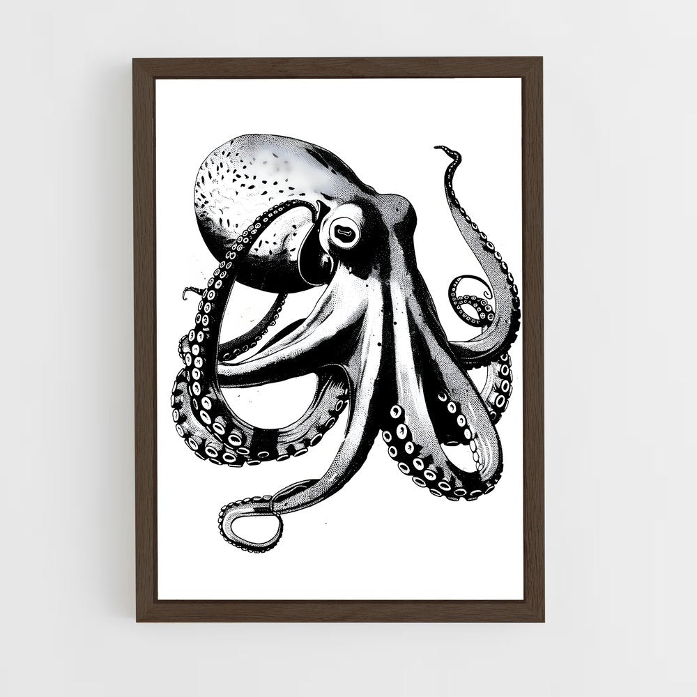 ap-octopus-7 cadre Bois foncé