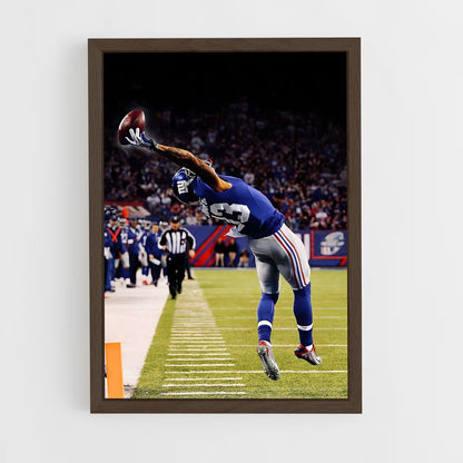 ap-odell beckham jr-2 cadre Bois foncé