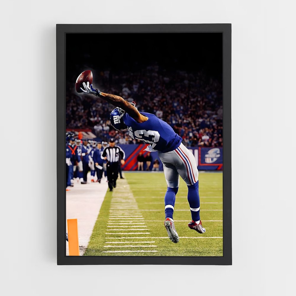 ap-odell beckham jr-2 cadre Noir