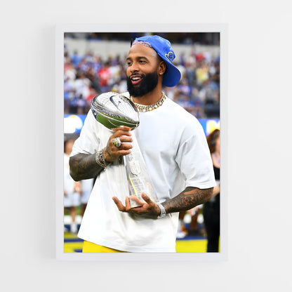 ap-odell beckham jr-5 cadre Blanc