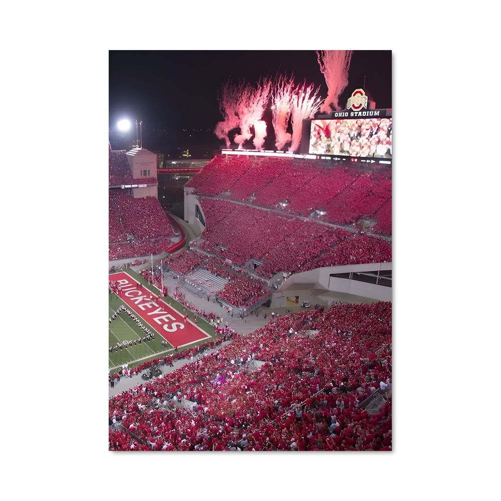 Poster La Foule des Buckeyes