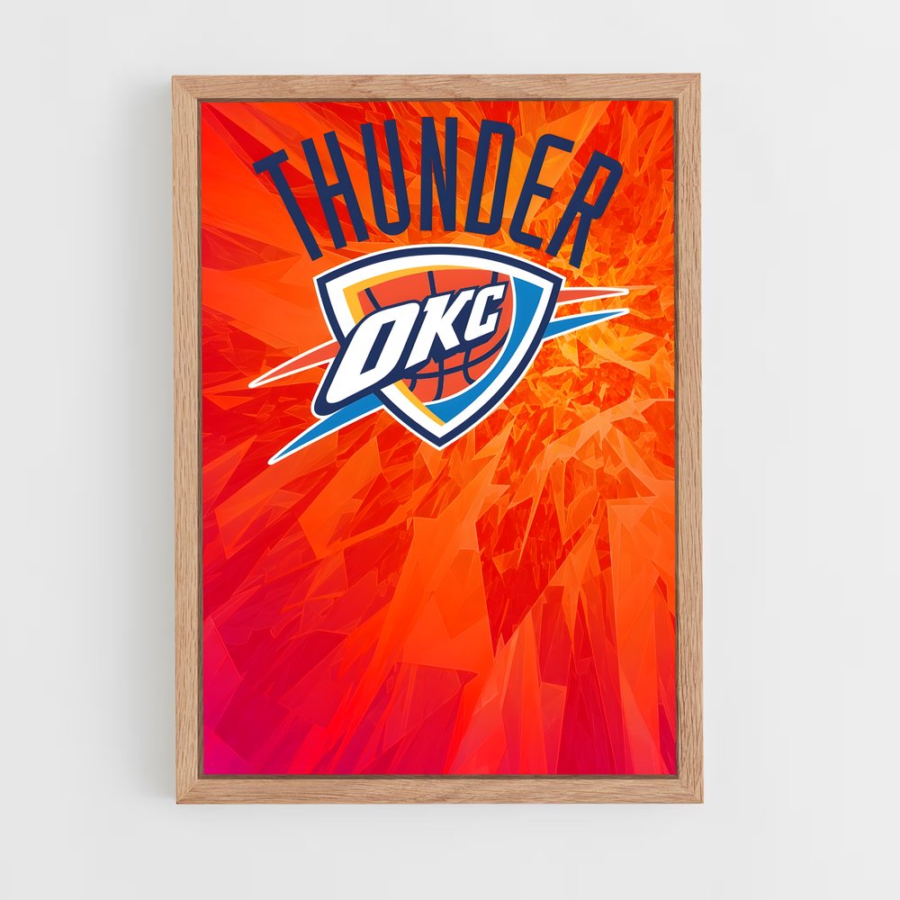 ap-oklahoma city thunder-3 cadre Bois clair