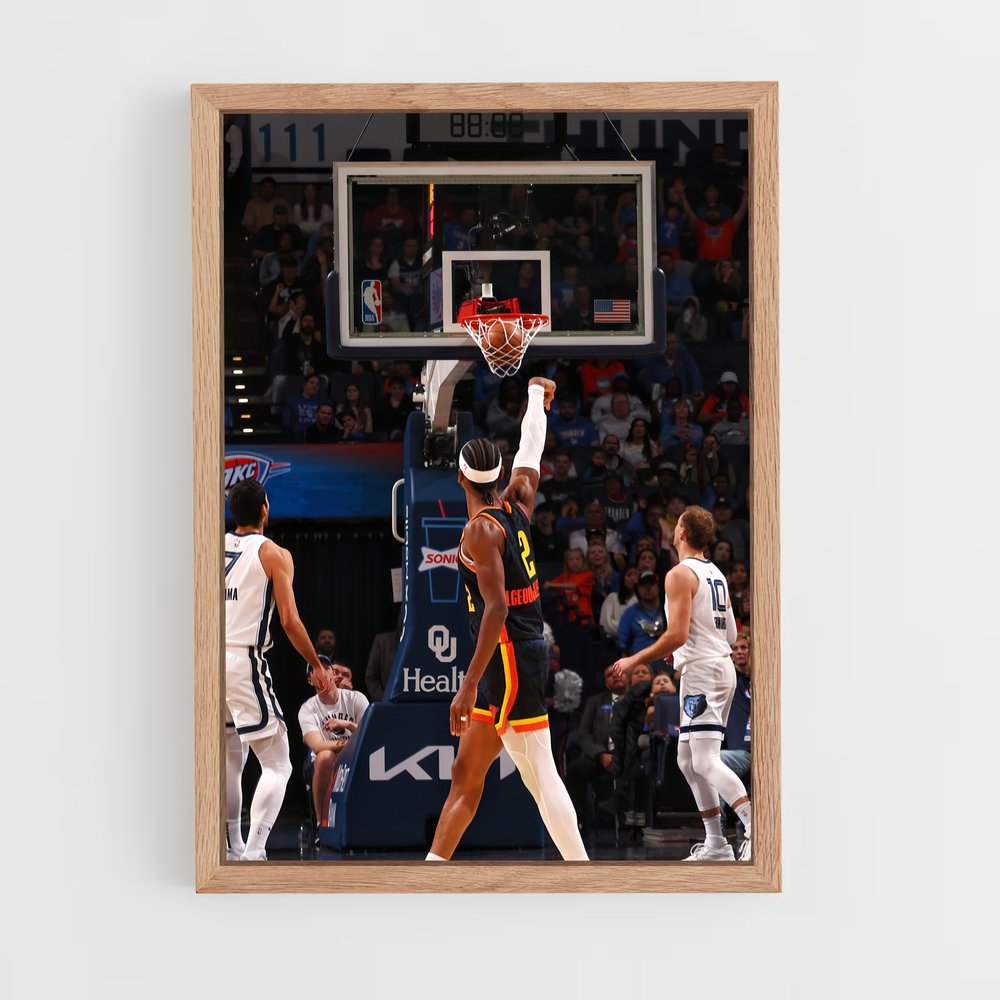 ap-oklahoma city thunder-6 cadre Bois clair