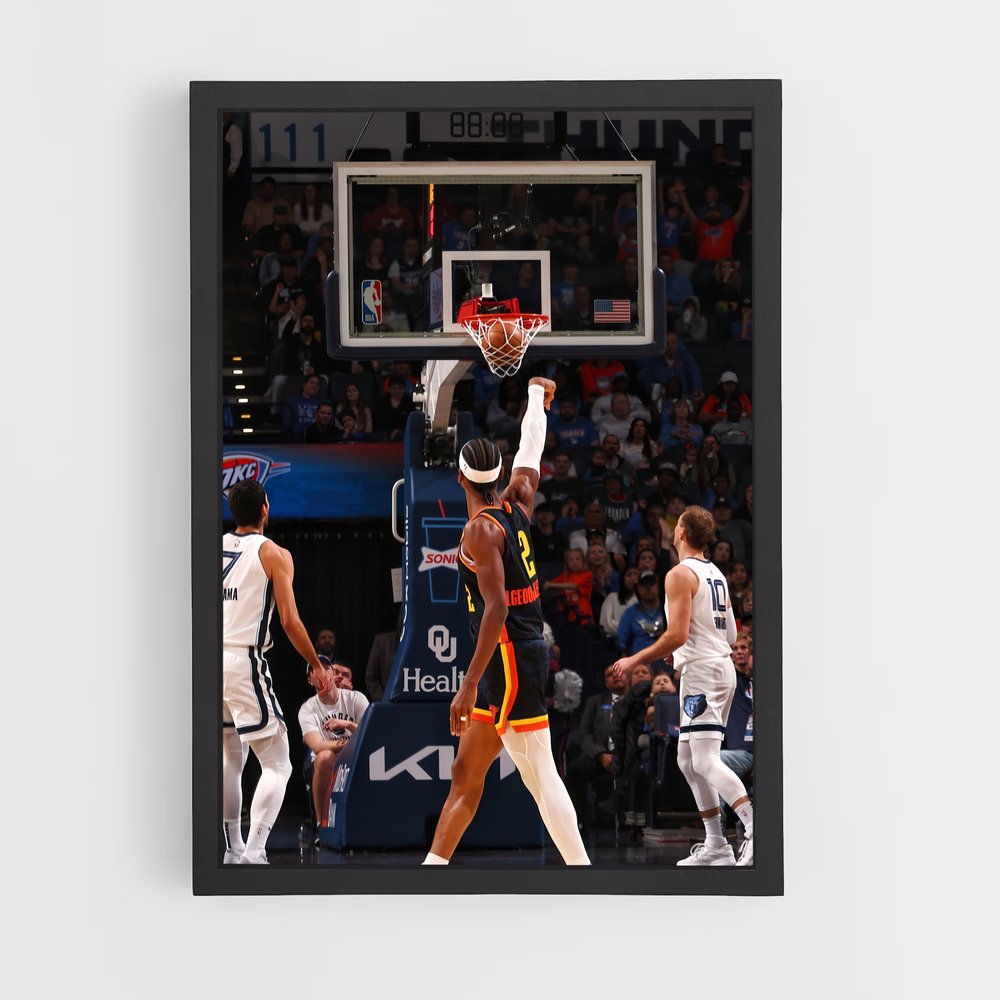 ap-oklahoma city thunder-6 cadre Noir