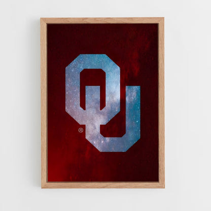 ap-oklahoma sooners-5 cadre Bois clair