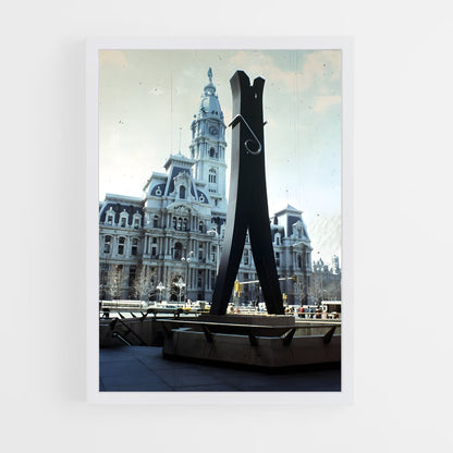 ap-oldenburg clothespin-1 cadre Blanc