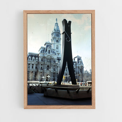 ap-oldenburg clothespin-1 cadre Bois clair