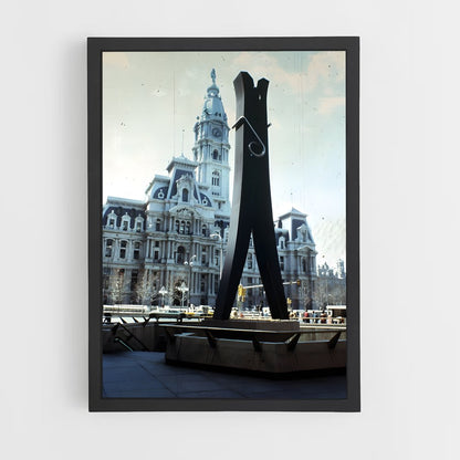 ap-oldenburg clothespin-1 cadre Noir