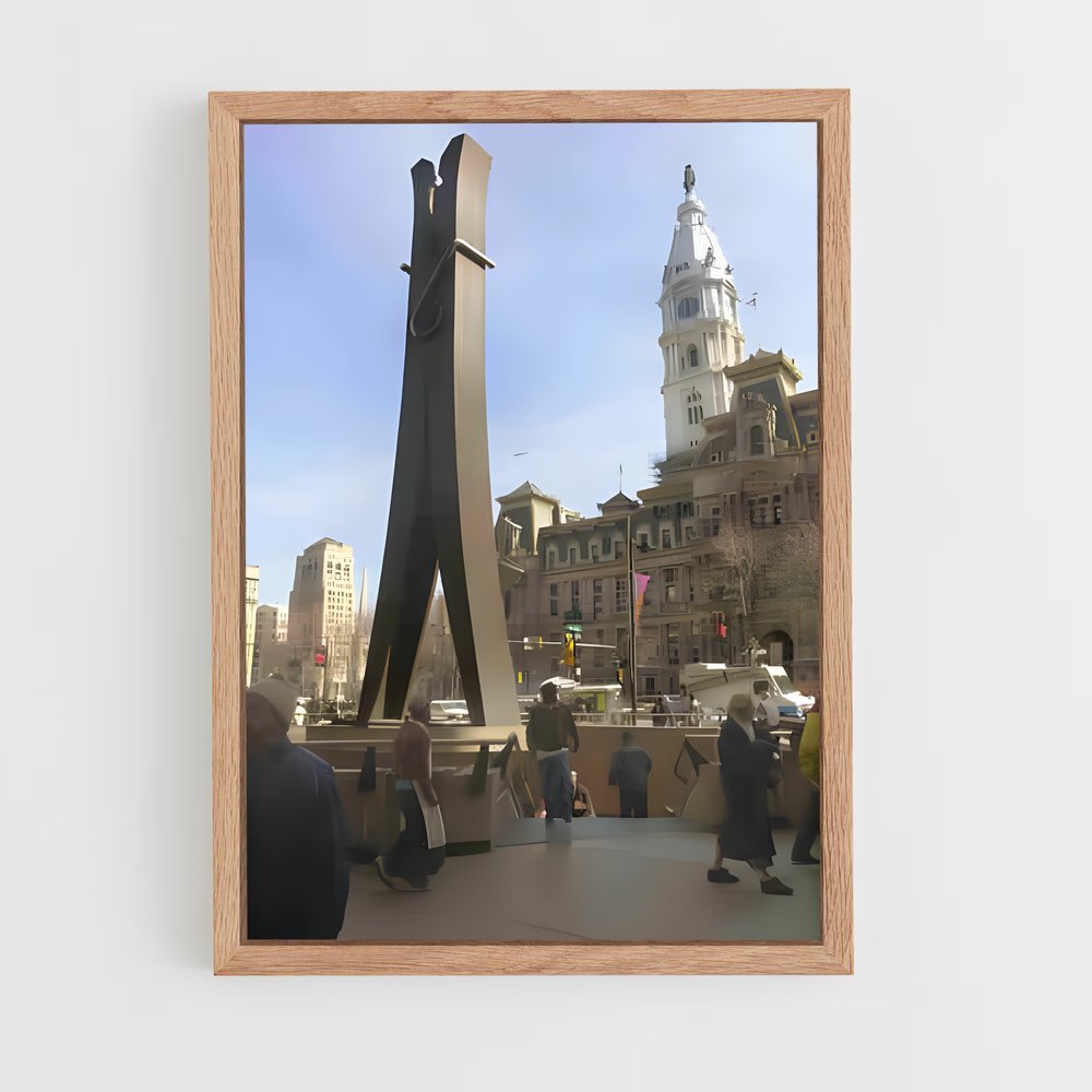 ap-oldenburg clothespin-2 cadre Bois clair