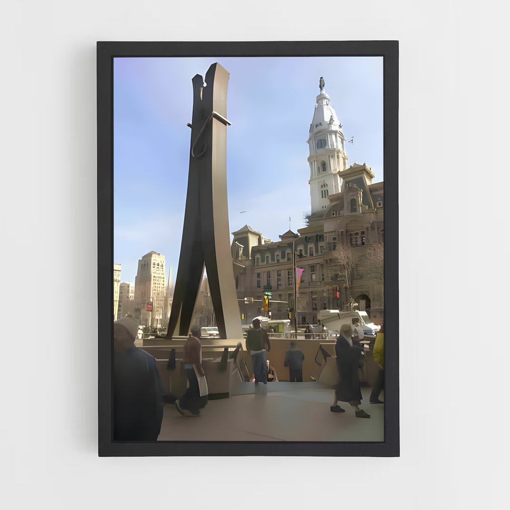 ap-oldenburg clothespin-2 cadre Noir