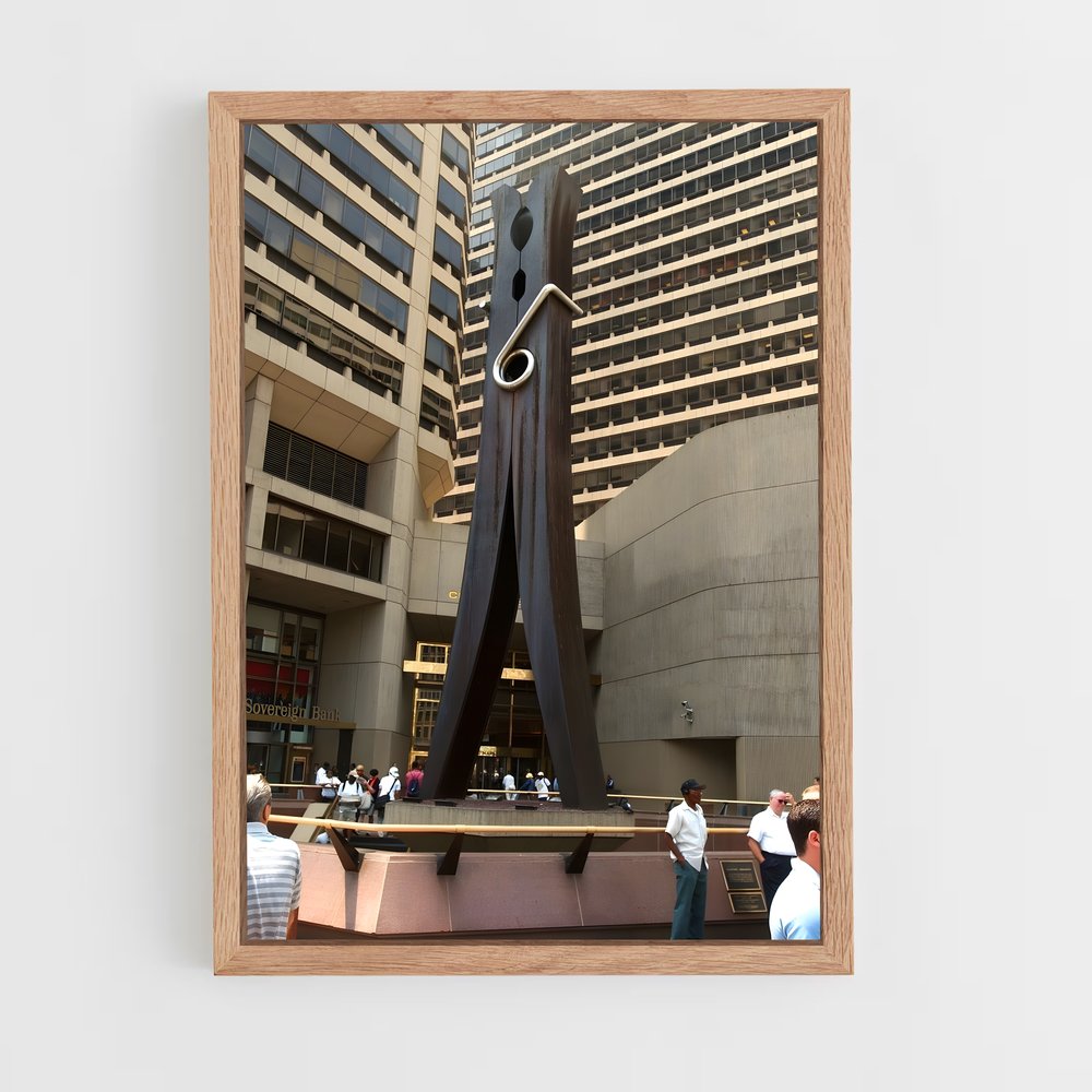 ap-oldenburg clothespin-3 cadre Bois clair