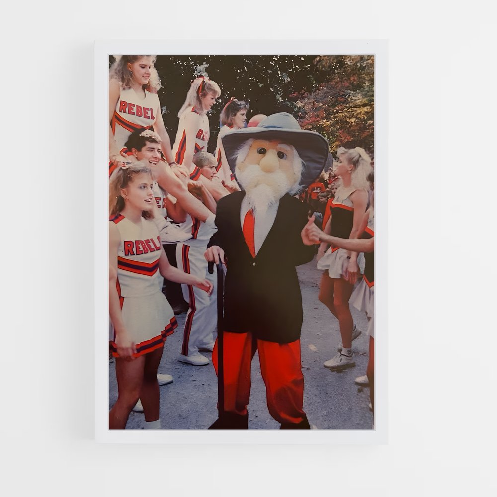 ap-ole miss rebels-2 cadre Blanc