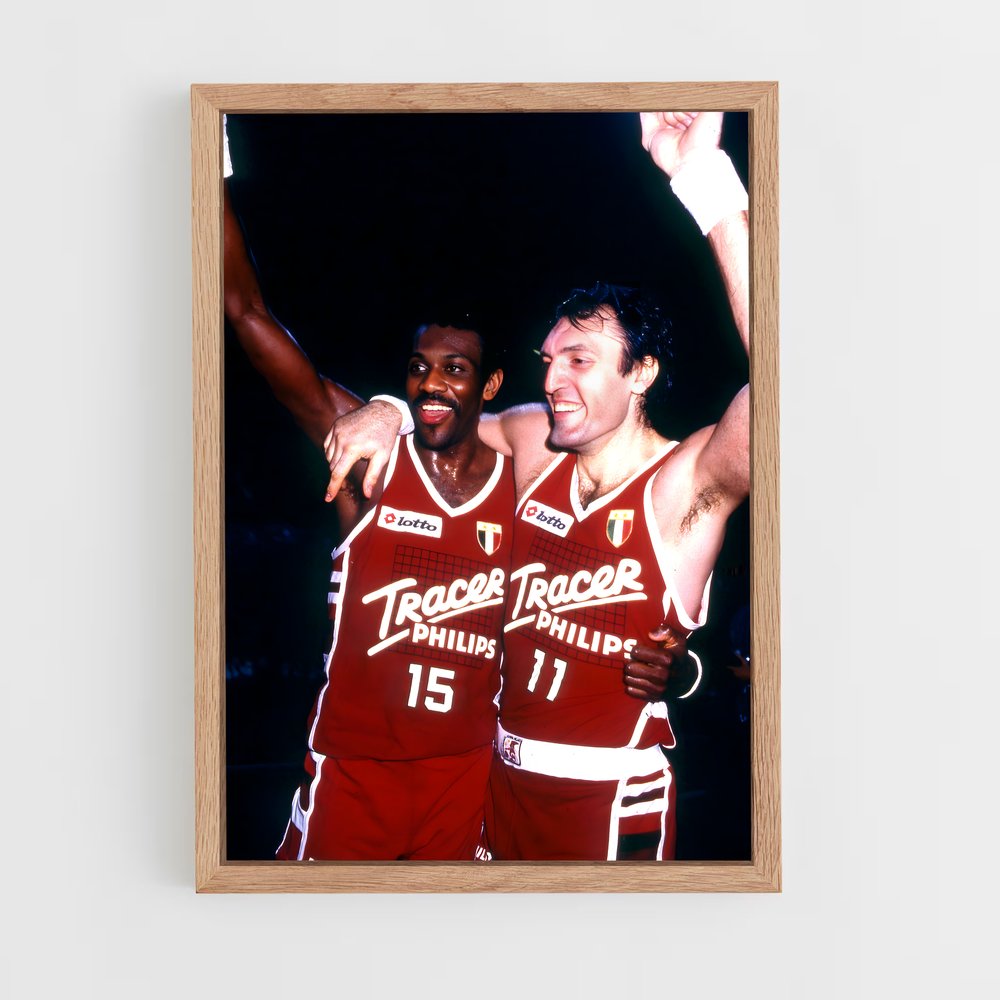 ap-olimpia milano basketball-1 cadre Bois clair